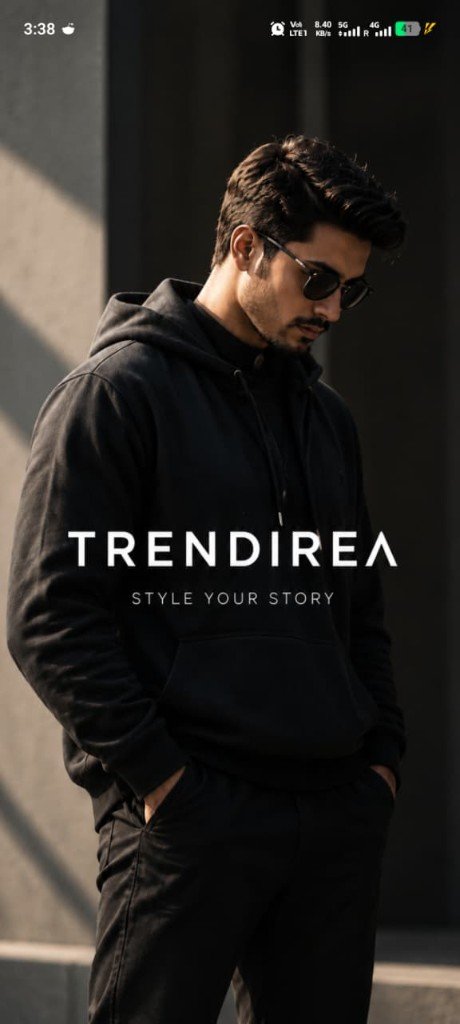 Trendirea opening screen, Style your story